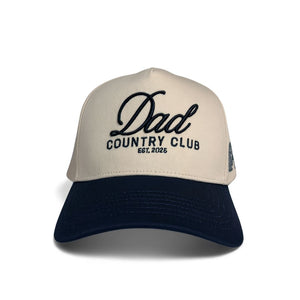 Dad Country Club Hat - Navy Blue