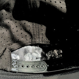 Black Performance Hat With Rope - Dad Country Club