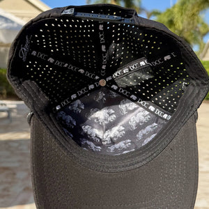 Black Performance Hat With Rope - Dad Country Club
